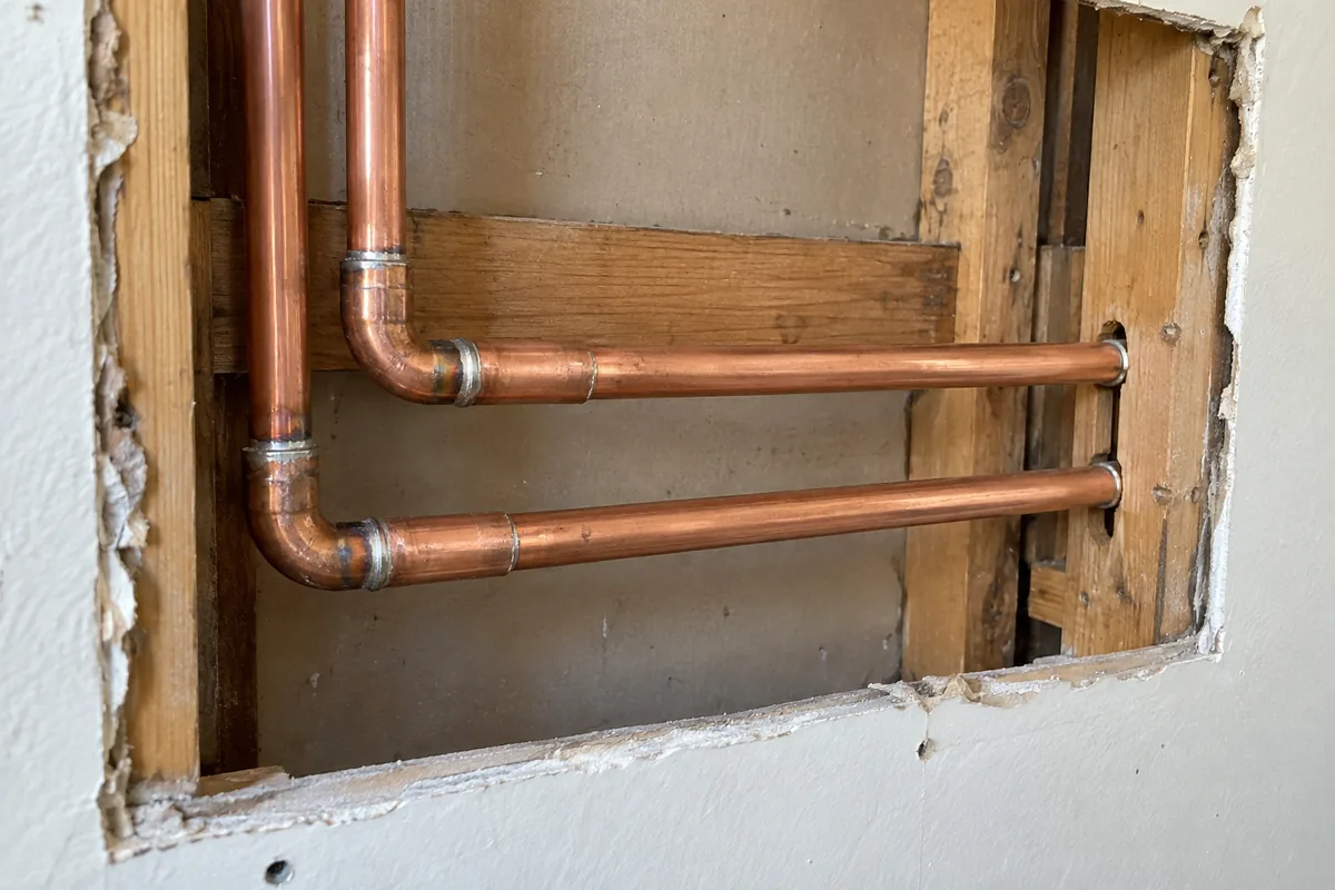 Copper repiping in Kyle, TX